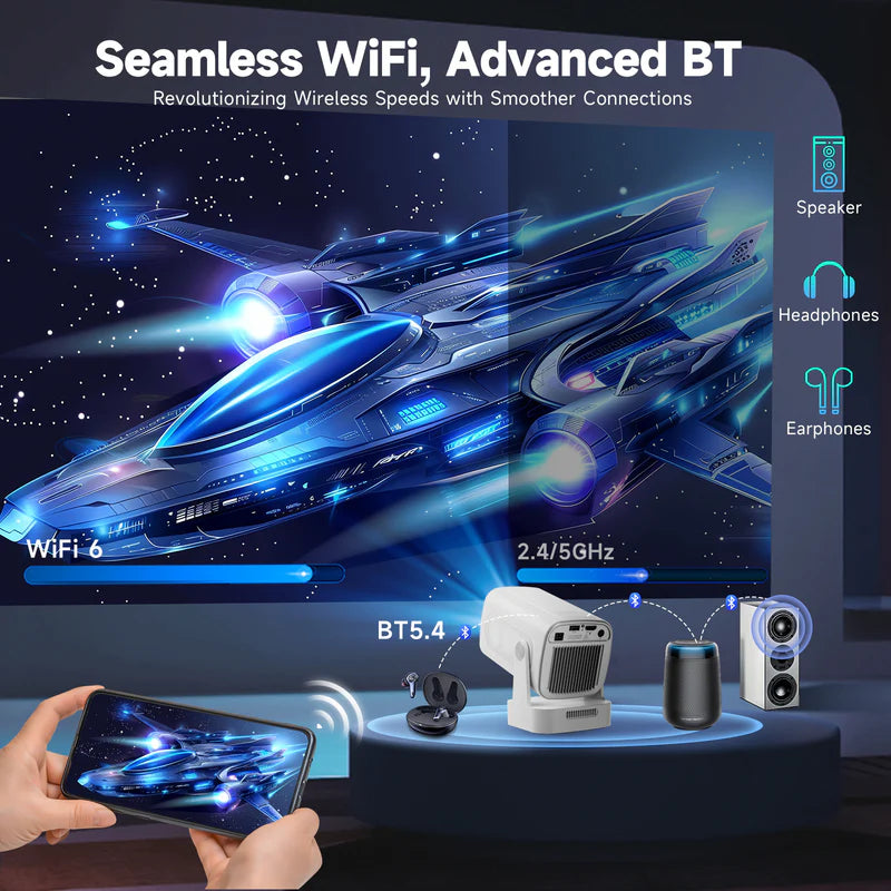 Vidéo projecteur Magcubic HY310, 1080P, Wifi 6, Auto Focus