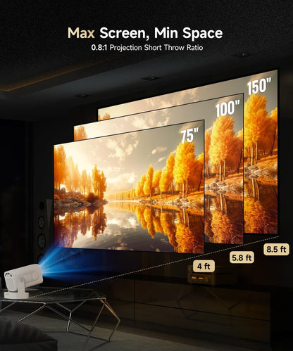 Vidéo projecteur Magcubic HY310, 1080P, Wifi 6, Auto Focus