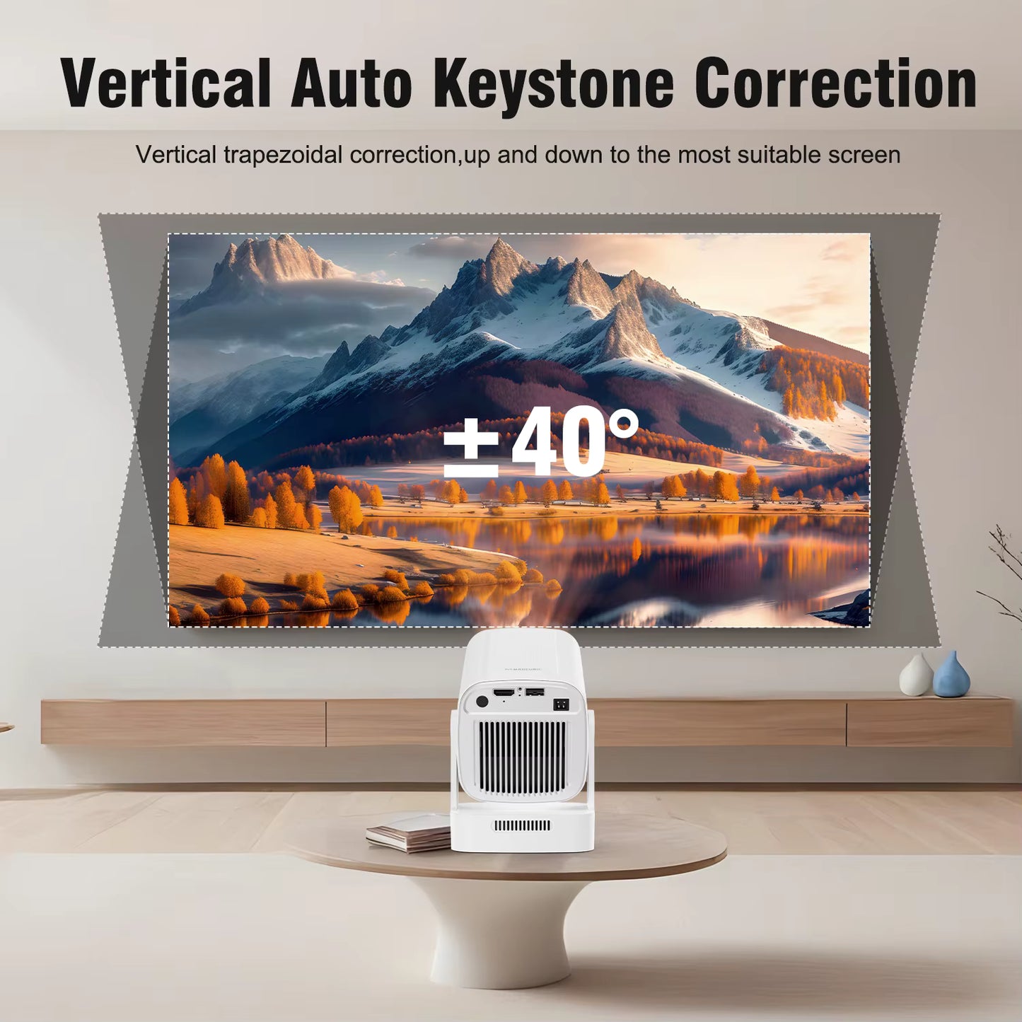 Vidéo projecteur Magcubic HY310, 1080P, Wifi 6, Auto Focus